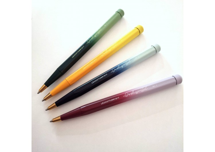 Dégradés de couleur pour les stylos-bille Drehgriffel de Leuchtturm !